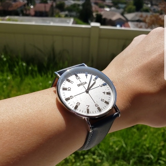 Breda Navy Belmont Men Watch - Picture 4 of 7